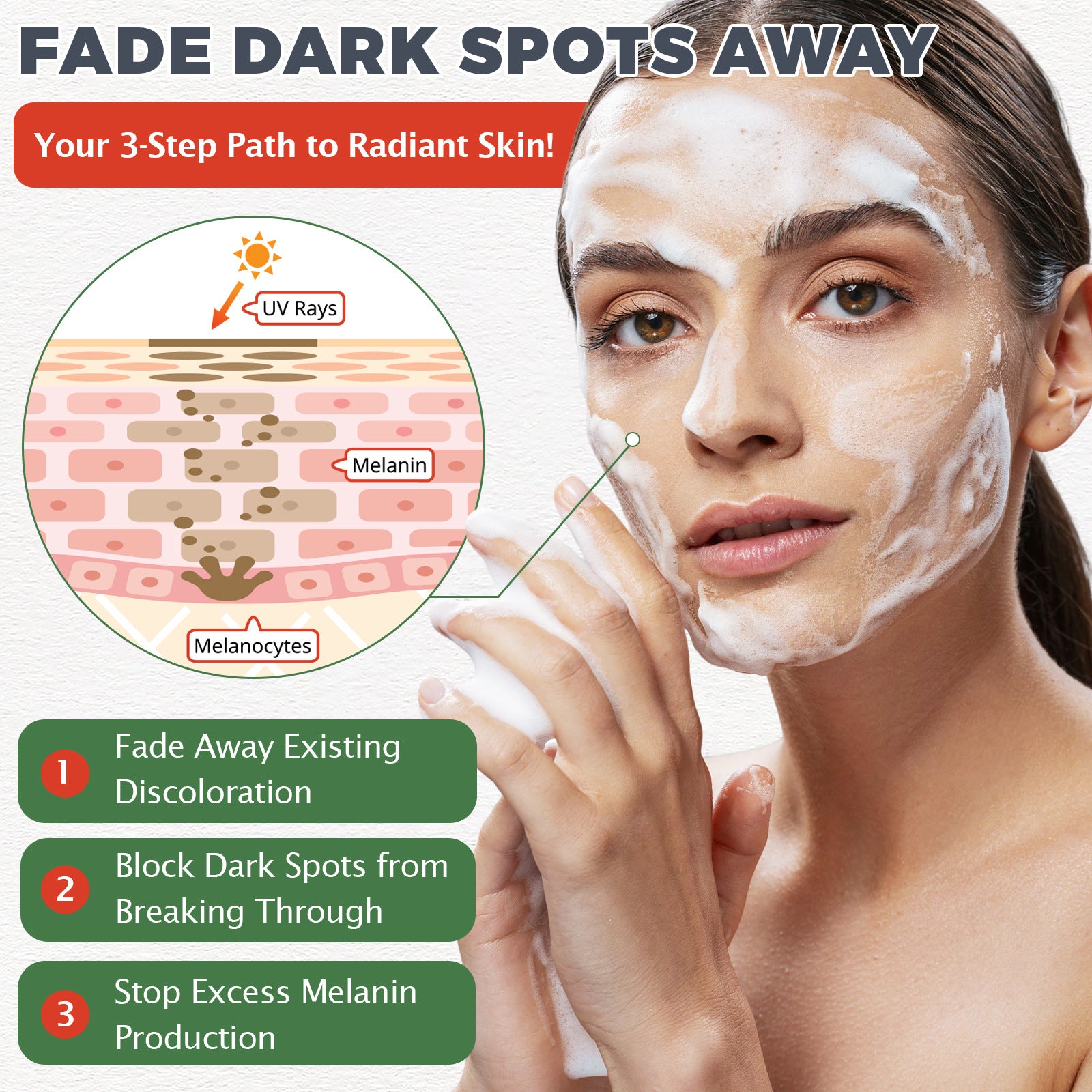 Elaimei African Black Soap Cleansing Bath Bar 100g