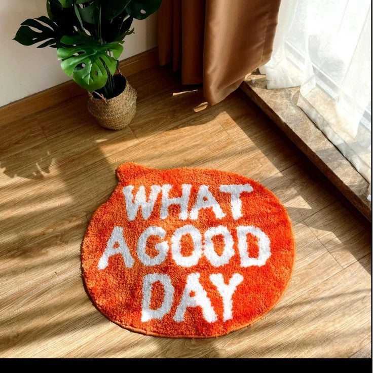 Cartoon-Shaped Absorbent Non-Slip Bedroom Rug