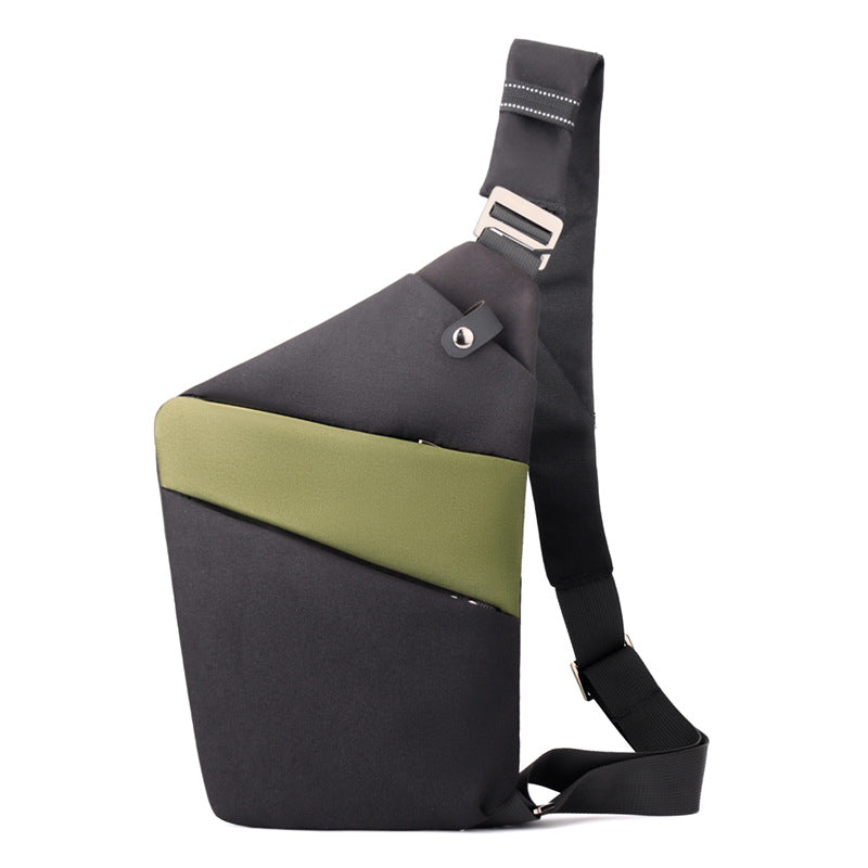 Crossbody Chest Bag with Anti-theft Design