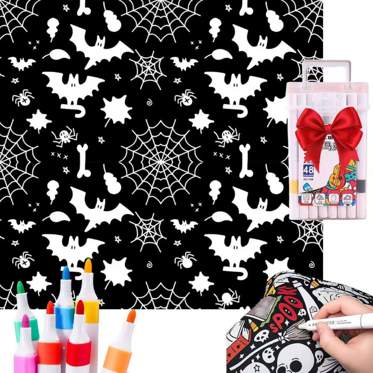 DIY Washable Kids Coloring Blanket