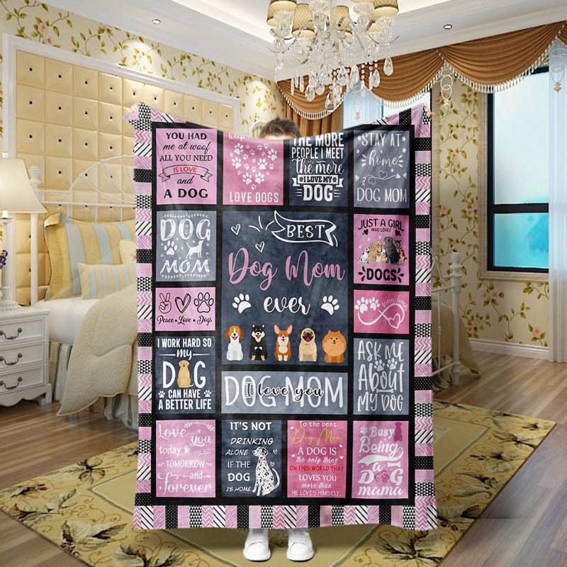 Autumn and Winter Sun-Sleeping Printed Rug