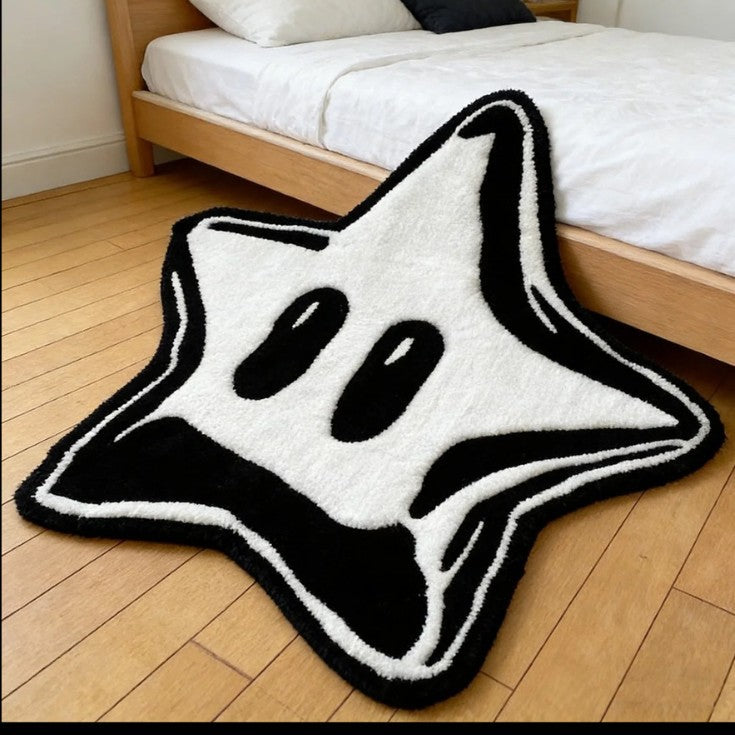 Cartoon-Shaped Absorbent Non-Slip Bedroom Rug