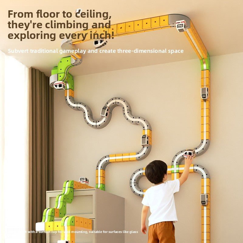Magnetic Educational Toy Train Set for Kids