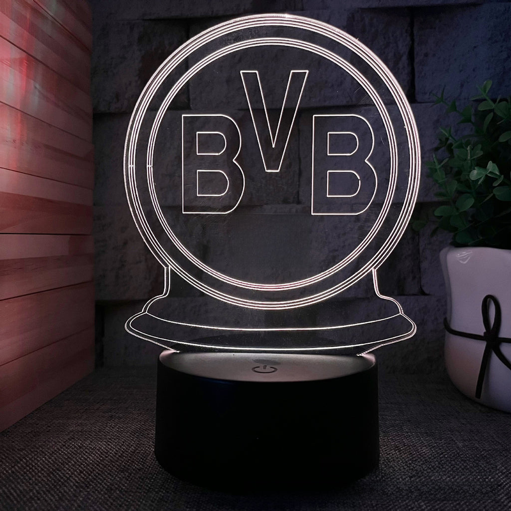 3D nightlight Football Club team logo