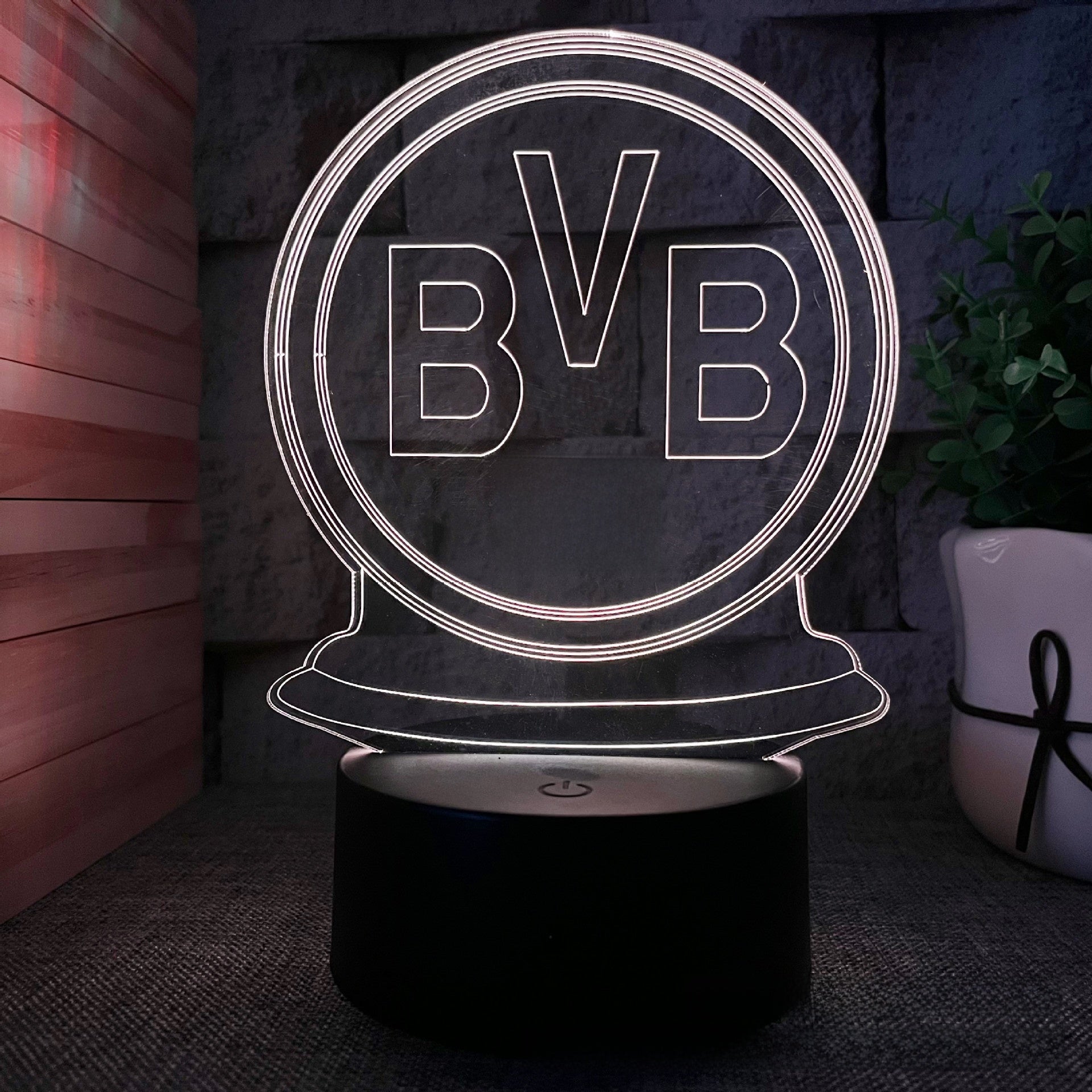 3D nightlight Football Club team logo