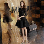 Black Cocktail Party Dress