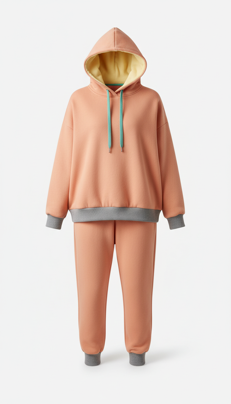 Zip Hoodie with Thumb Holes