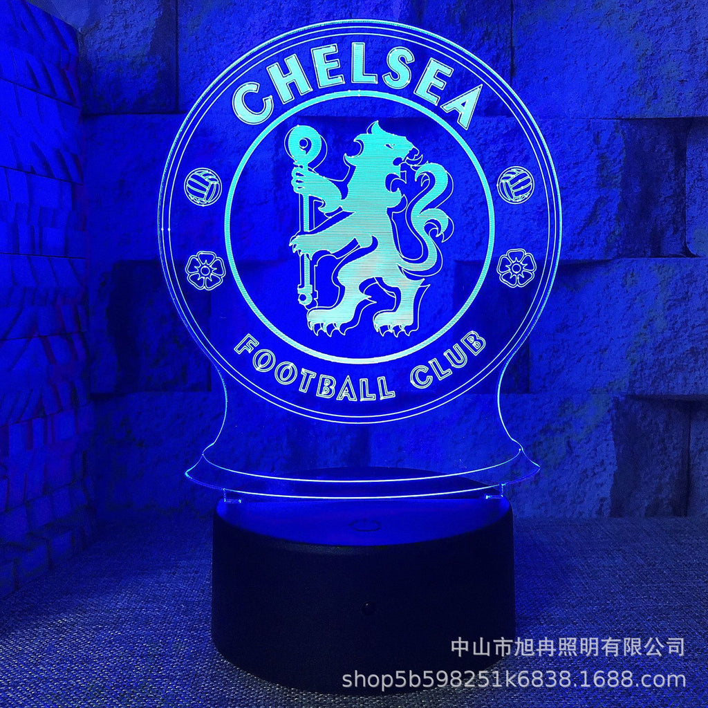 3D nightlight Football Club team logo