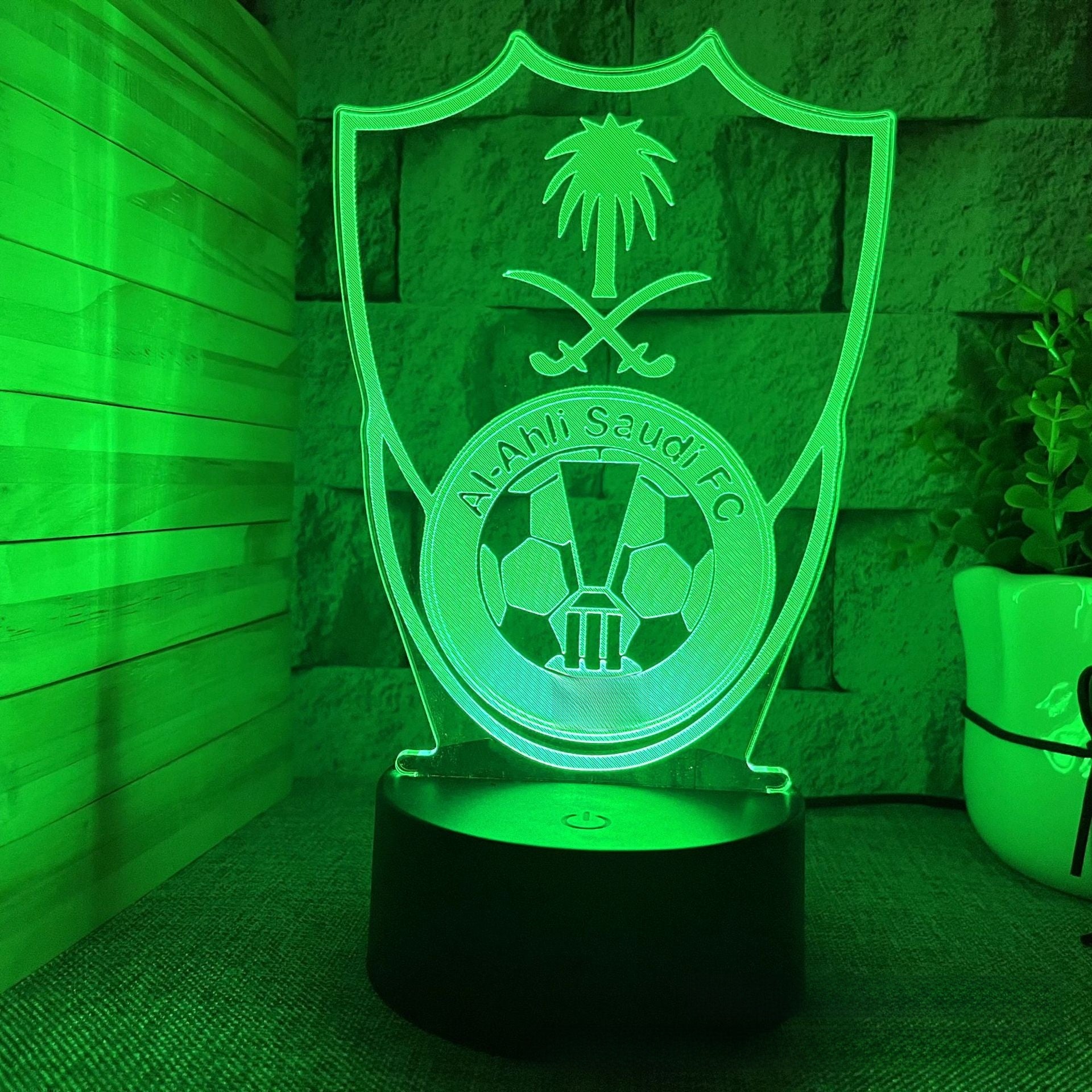 3D nightlight Football Club team logo