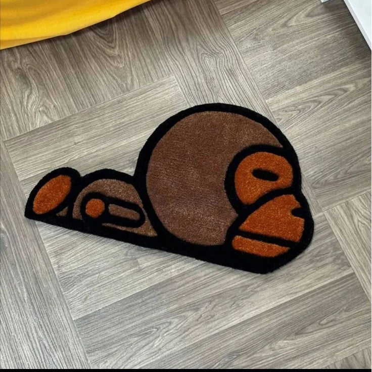 Cartoon-Shaped Absorbent Non-Slip Bedroom Rug