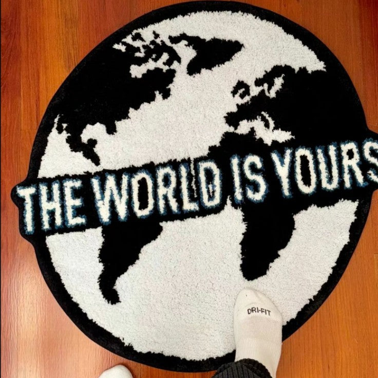 Cartoon-Shaped Absorbent Non-Slip Bedroom Rug