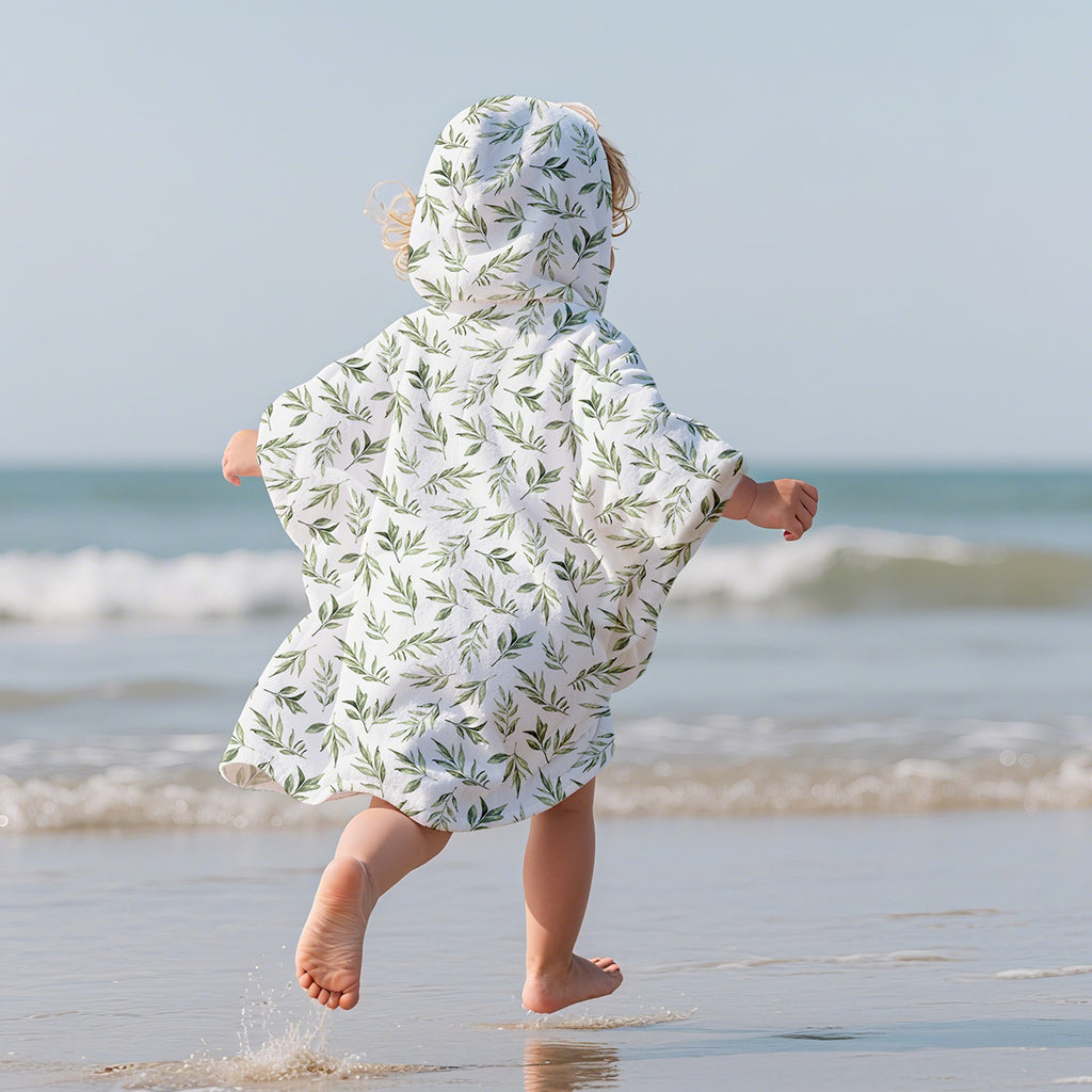Kids Hooded Bath Towel Cape