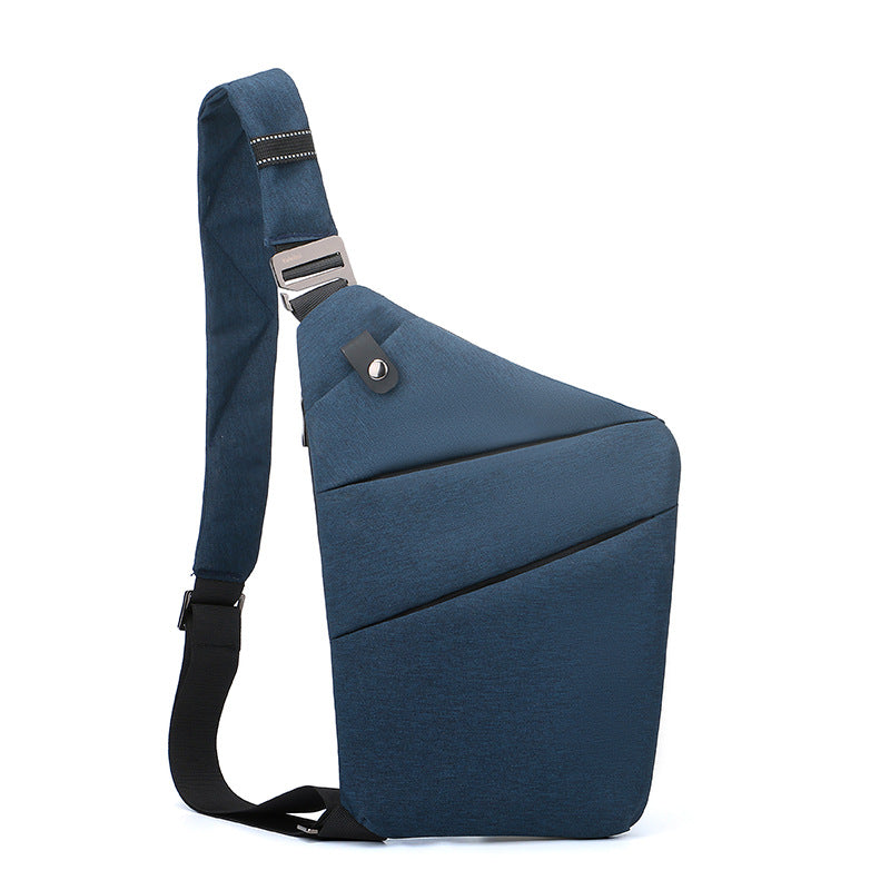 Crossbody Chest Bag with Anti-theft Design