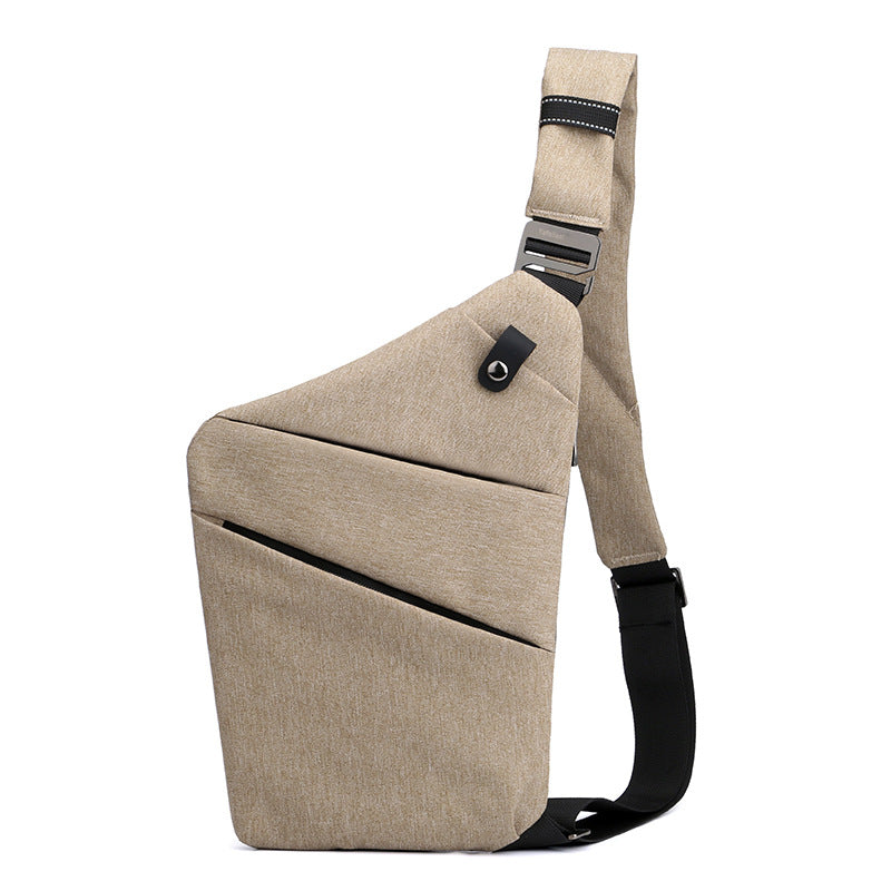 Crossbody Chest Bag with Anti-theft Design