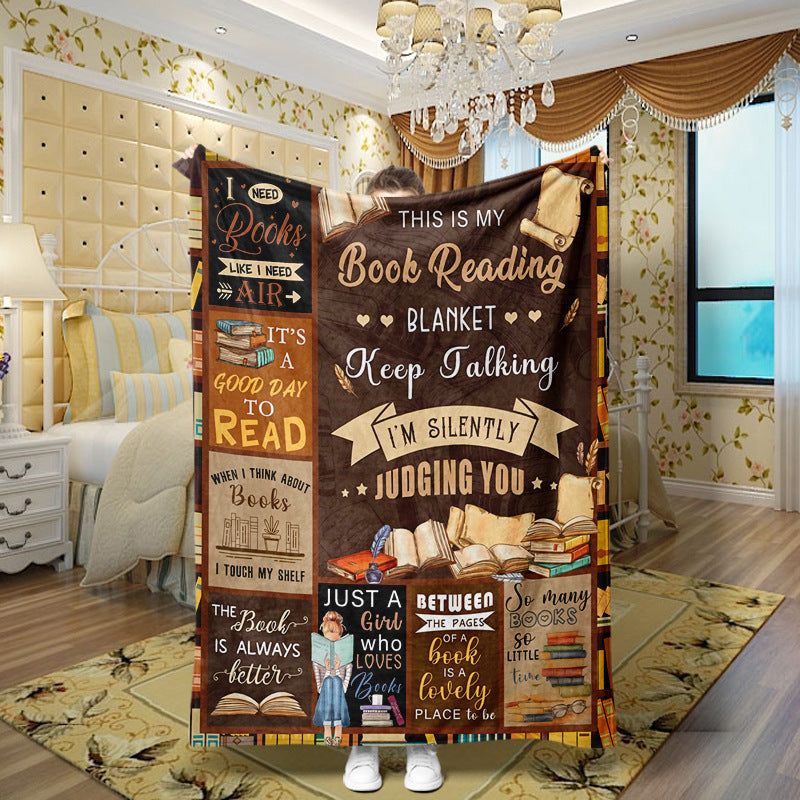 Autumn and Winter Sun-Sleeping Printed Rug