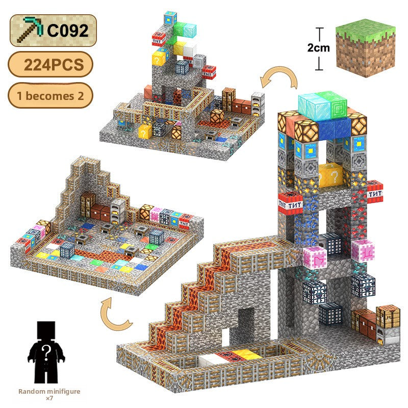 Magnetic Building Blocks Educational Toy for Kids