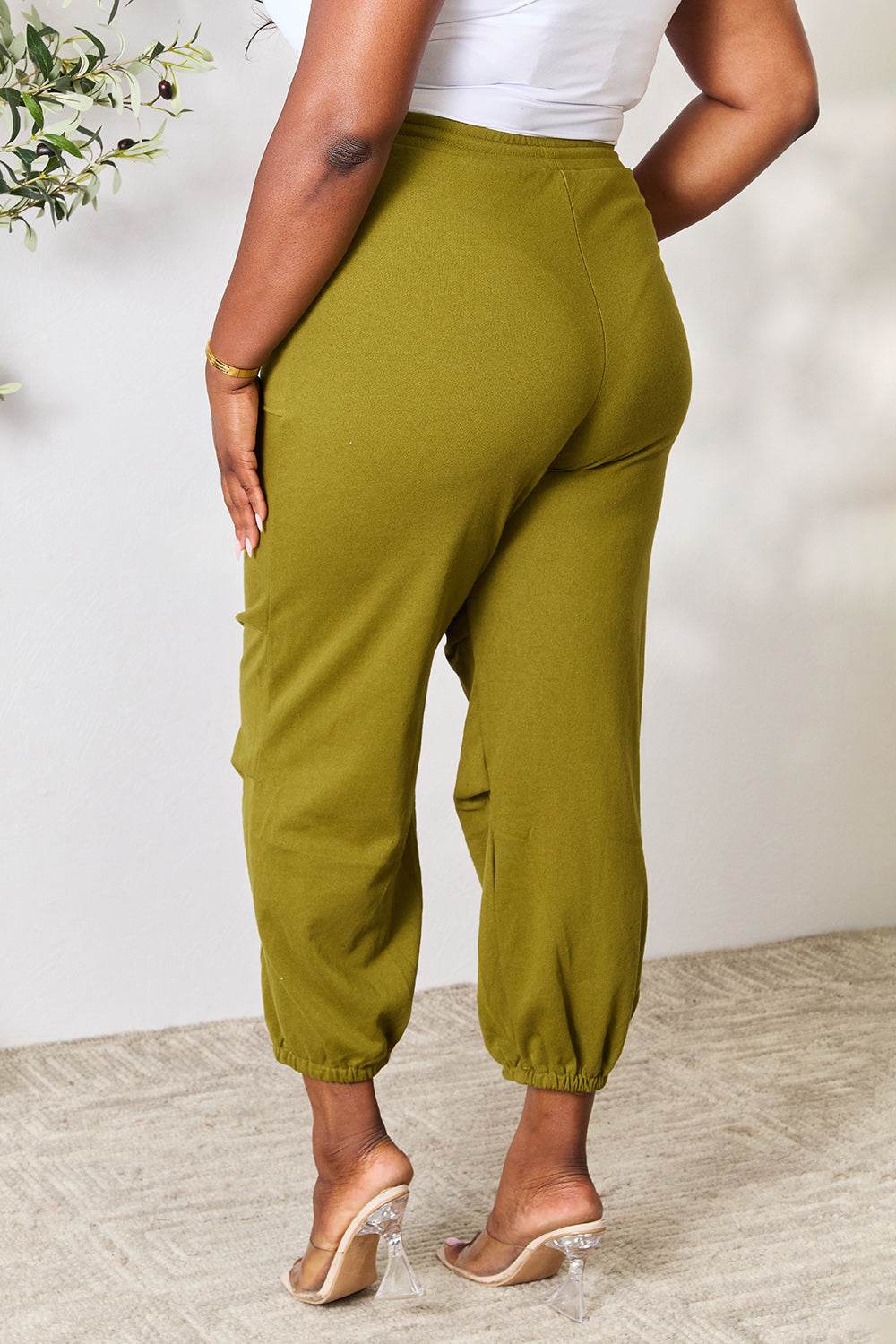 Women's Drawstring Jogger Sweatpants with Pockets