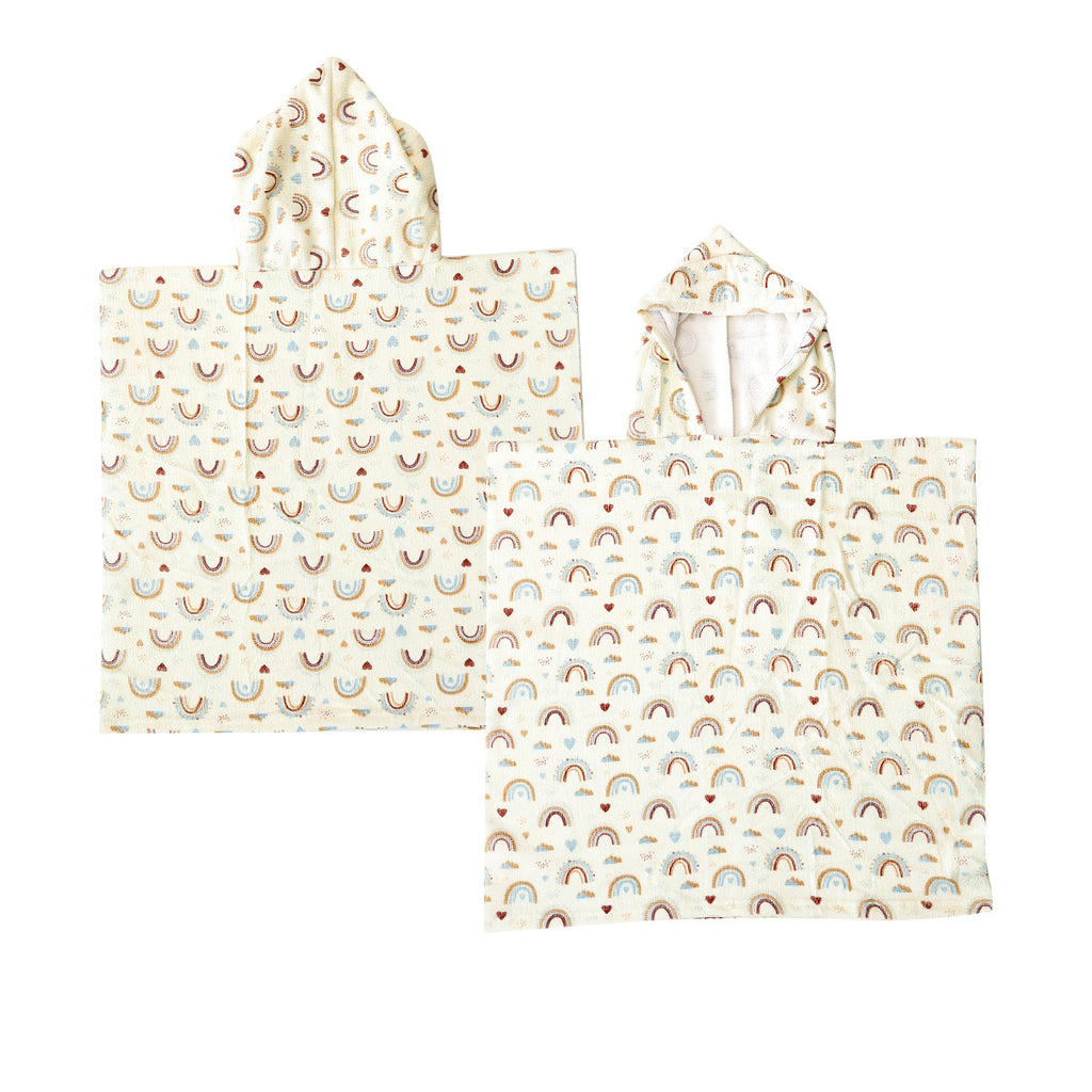 Kids Hooded Bath Towel Cape