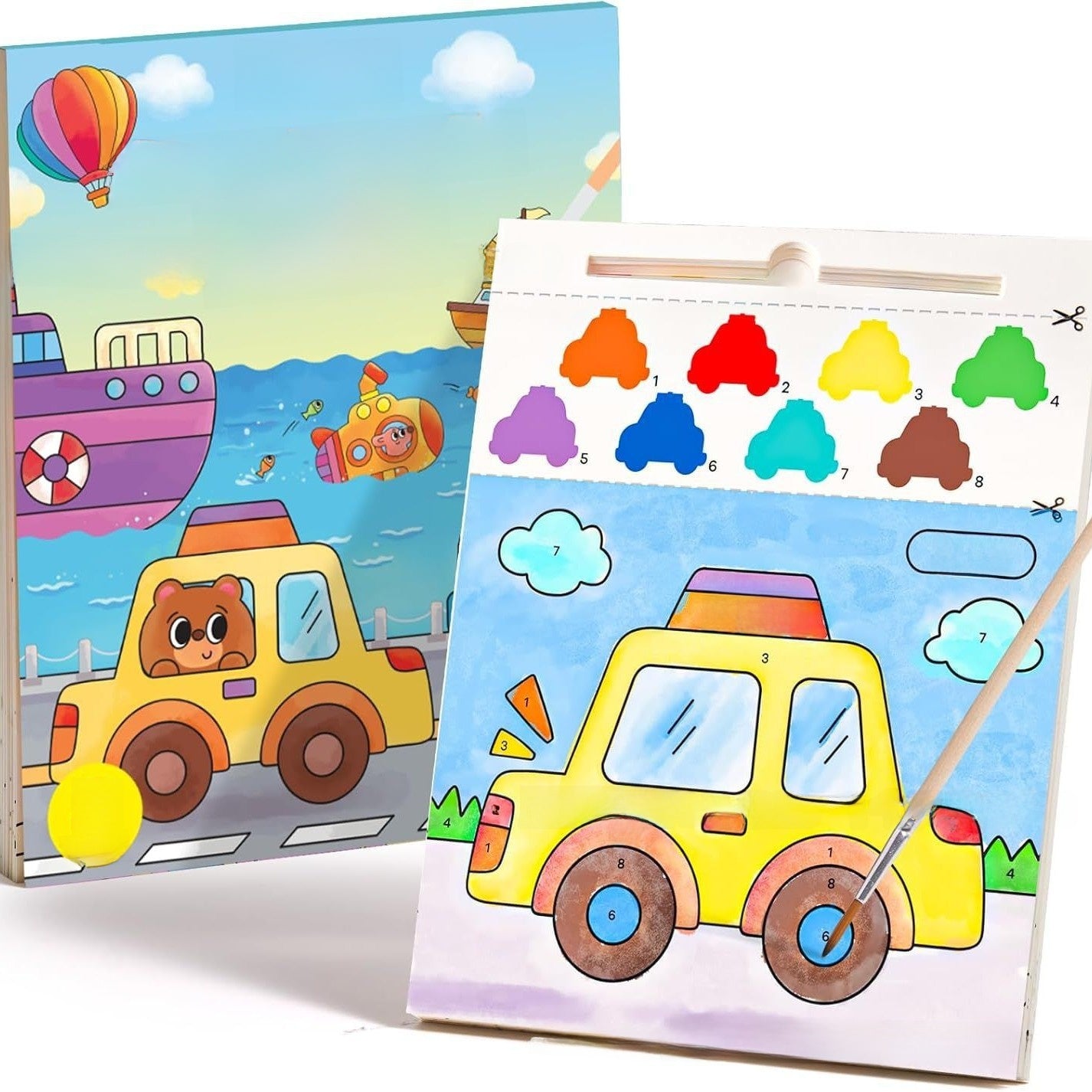Kids Water Coloring Book