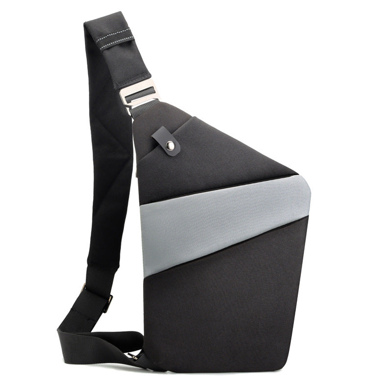 Crossbody Chest Bag with Anti-theft Design