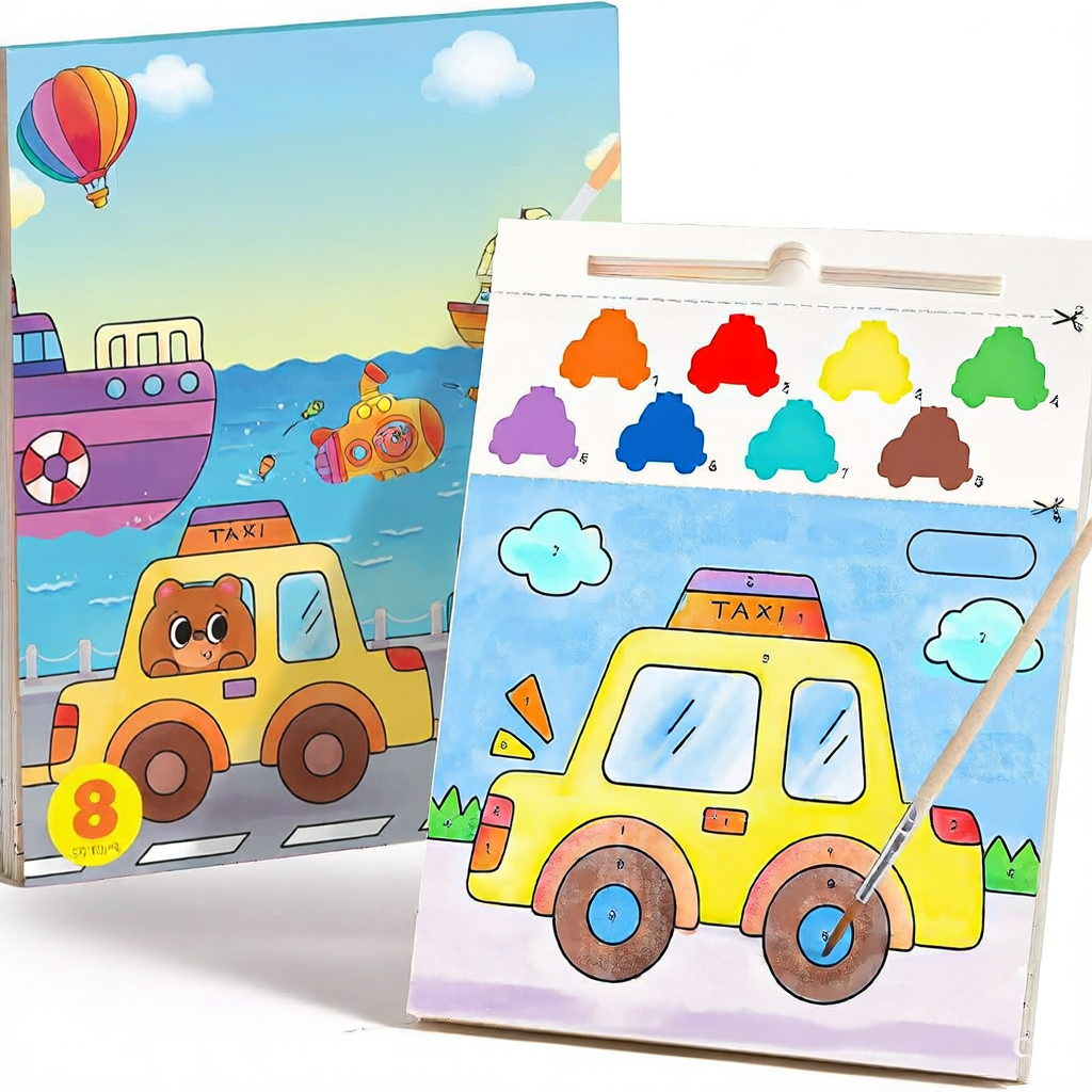 Kids Water Coloring Book