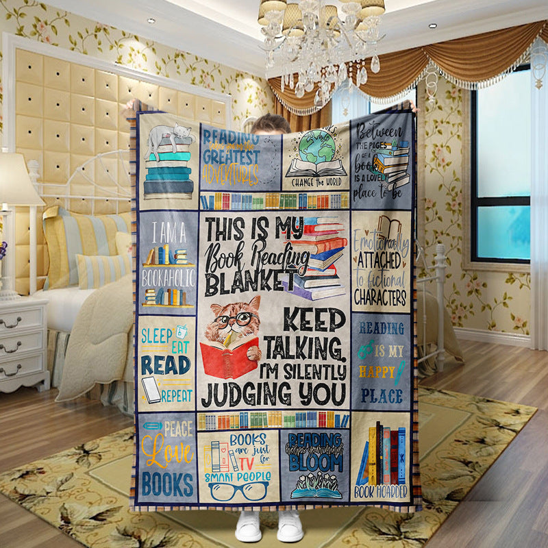 Autumn and Winter Sun-Sleeping Printed Rug