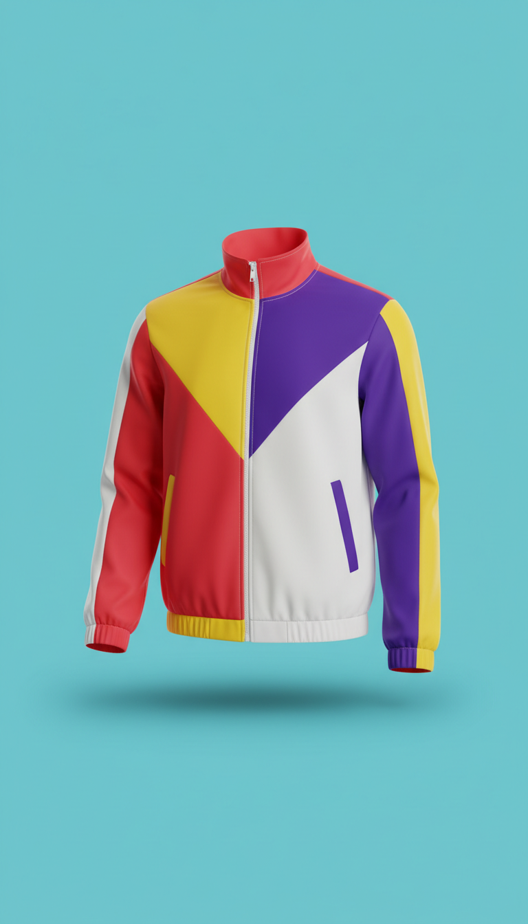 Lightning Bolt Statement Jacket