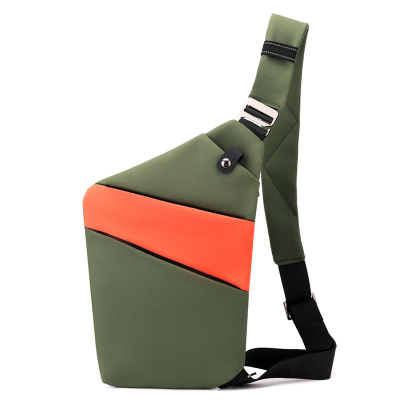 Crossbody Chest Bag with Anti-theft Design