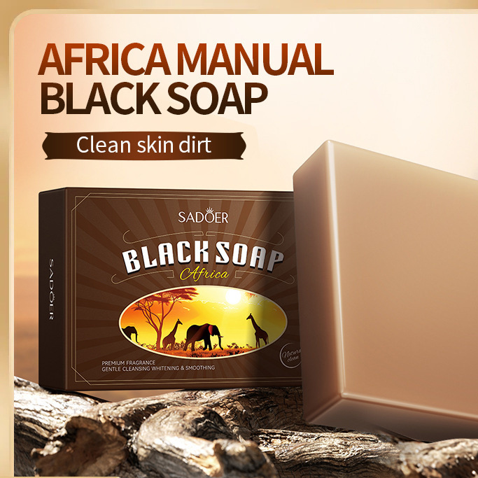 Handmade Essential Oil Black Soap