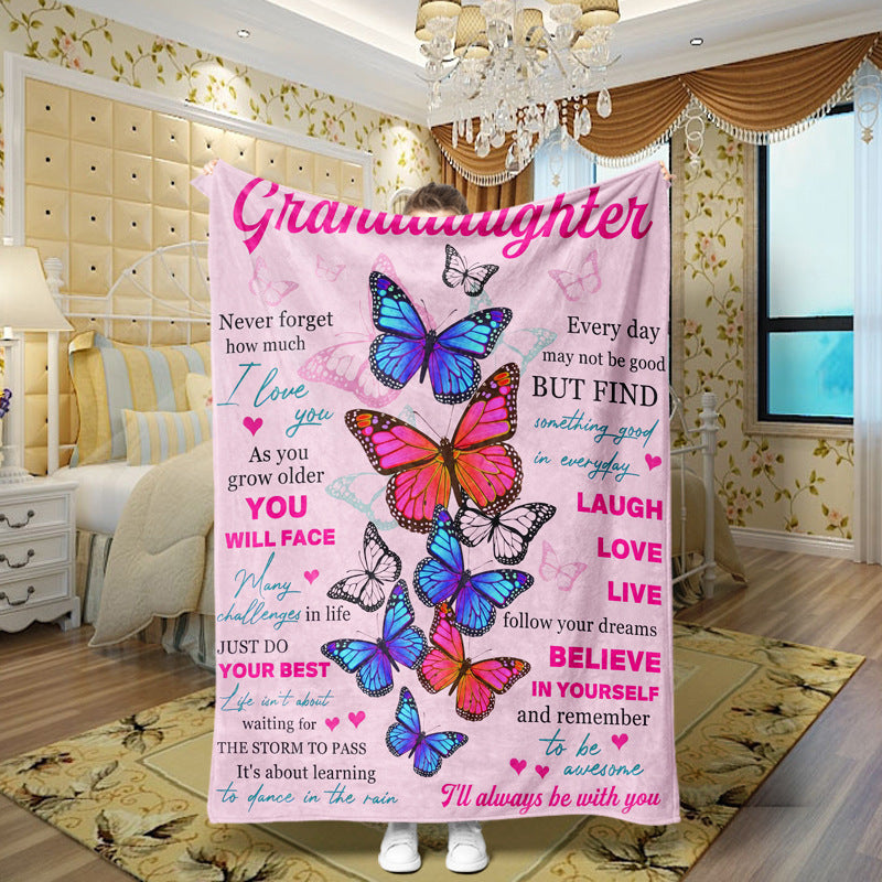 Autumn and Winter Sun-Sleeping Printed Rug