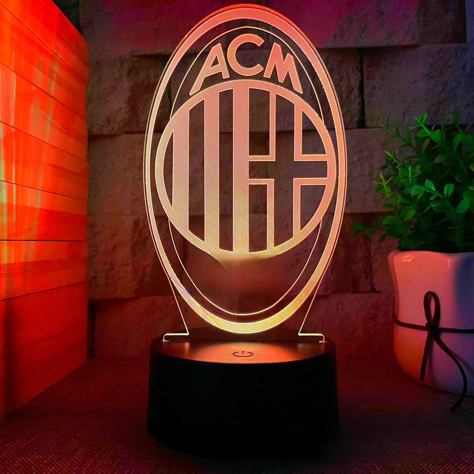 3D nightlight Football Club team logo