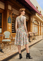 Pink Floral Greta Dress