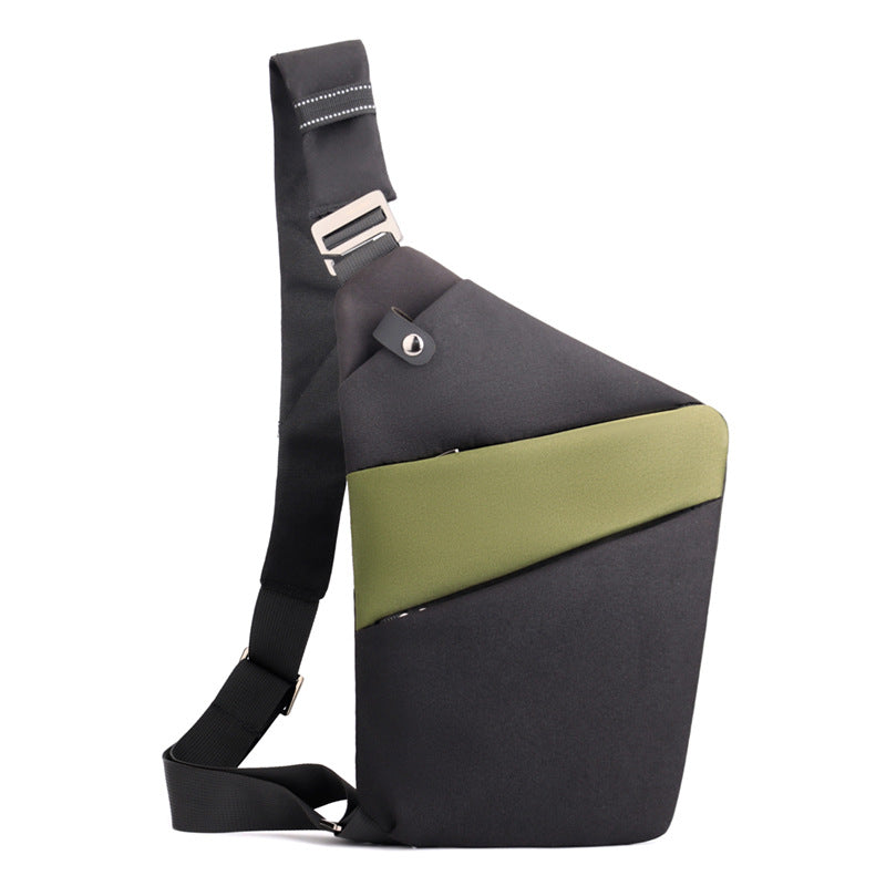 Crossbody Chest Bag with Anti-theft Design