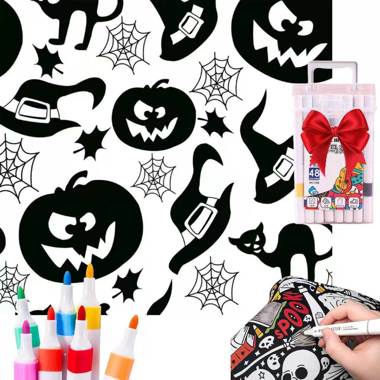DIY Washable Kids Coloring Blanket
