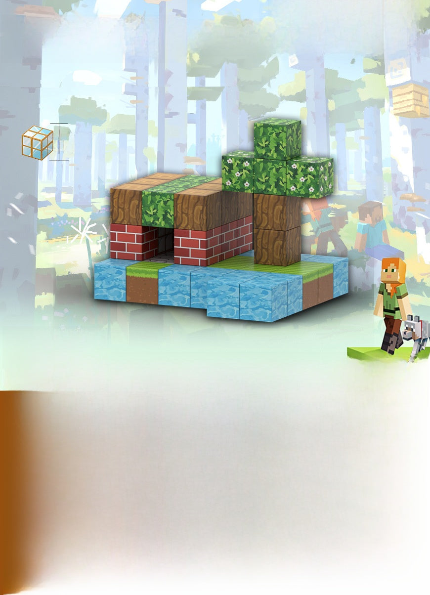 Magnetic Building Blocks Educational Toy for Kids