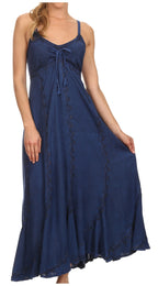 Sakkas Allie Embroidered Maxi Dress