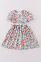 Green Daisy Mommy & Me Dress