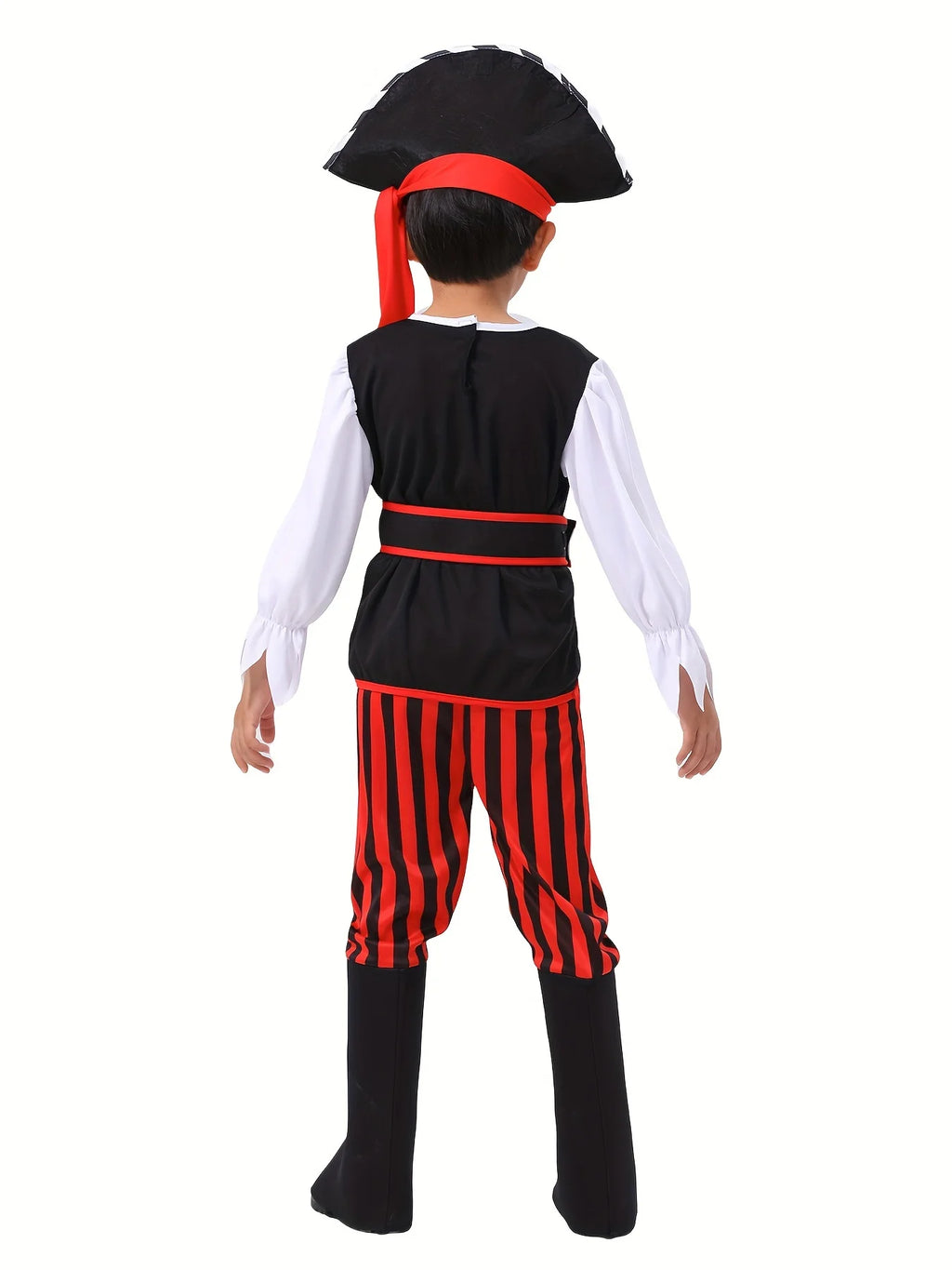 Kids Pirate Costume for School Stage Performance Wear Activity Cosplay Costume and Join in Various Holiday Parties