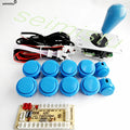 ARCADE Joystick Copy SANWA Game Machine Arcade Console DIY Kit Push Buttons For PC Raspberry Pi Zero Delay USB Board Controller