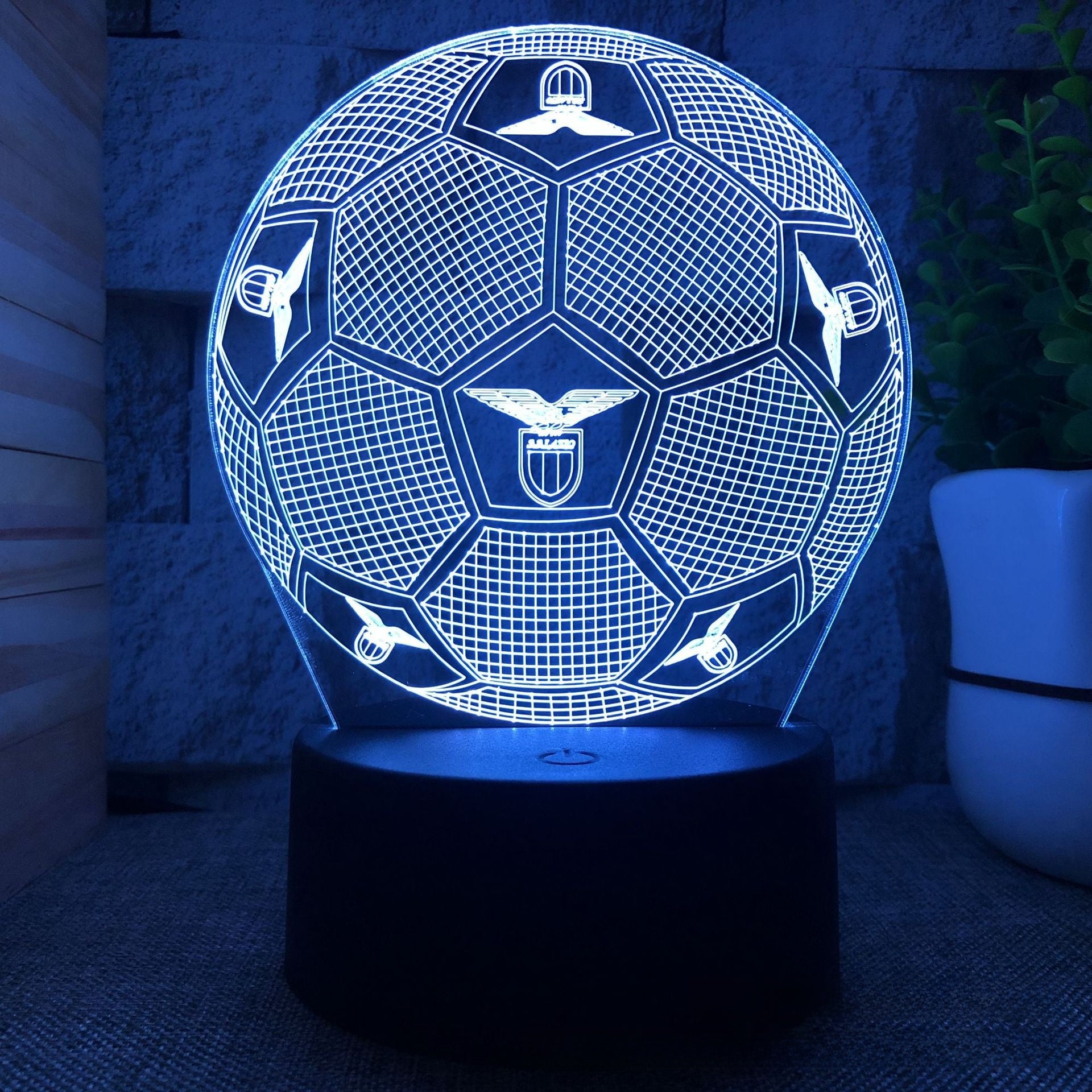 3D nightlight Football Club team logo