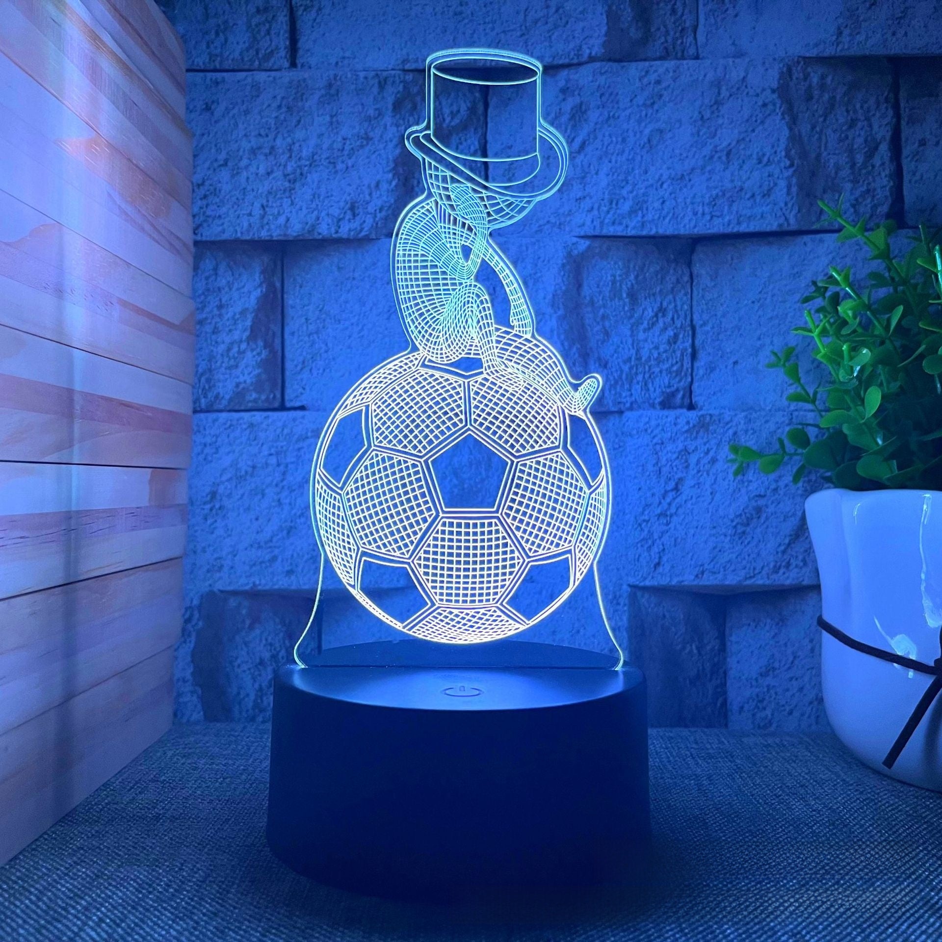 3D nightlight Football Club team logo