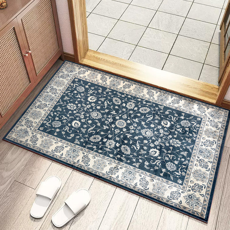 Retro Persian Floor Mat Absorbent Anti-Dust Rug