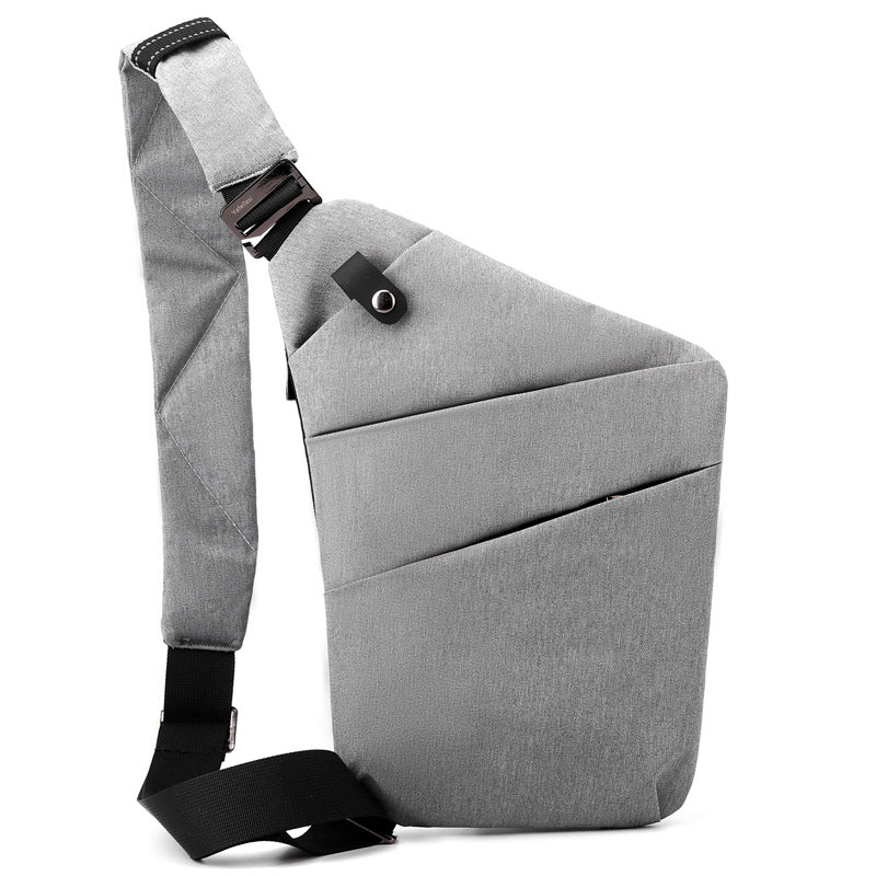 Crossbody Chest Bag with Anti-theft Design