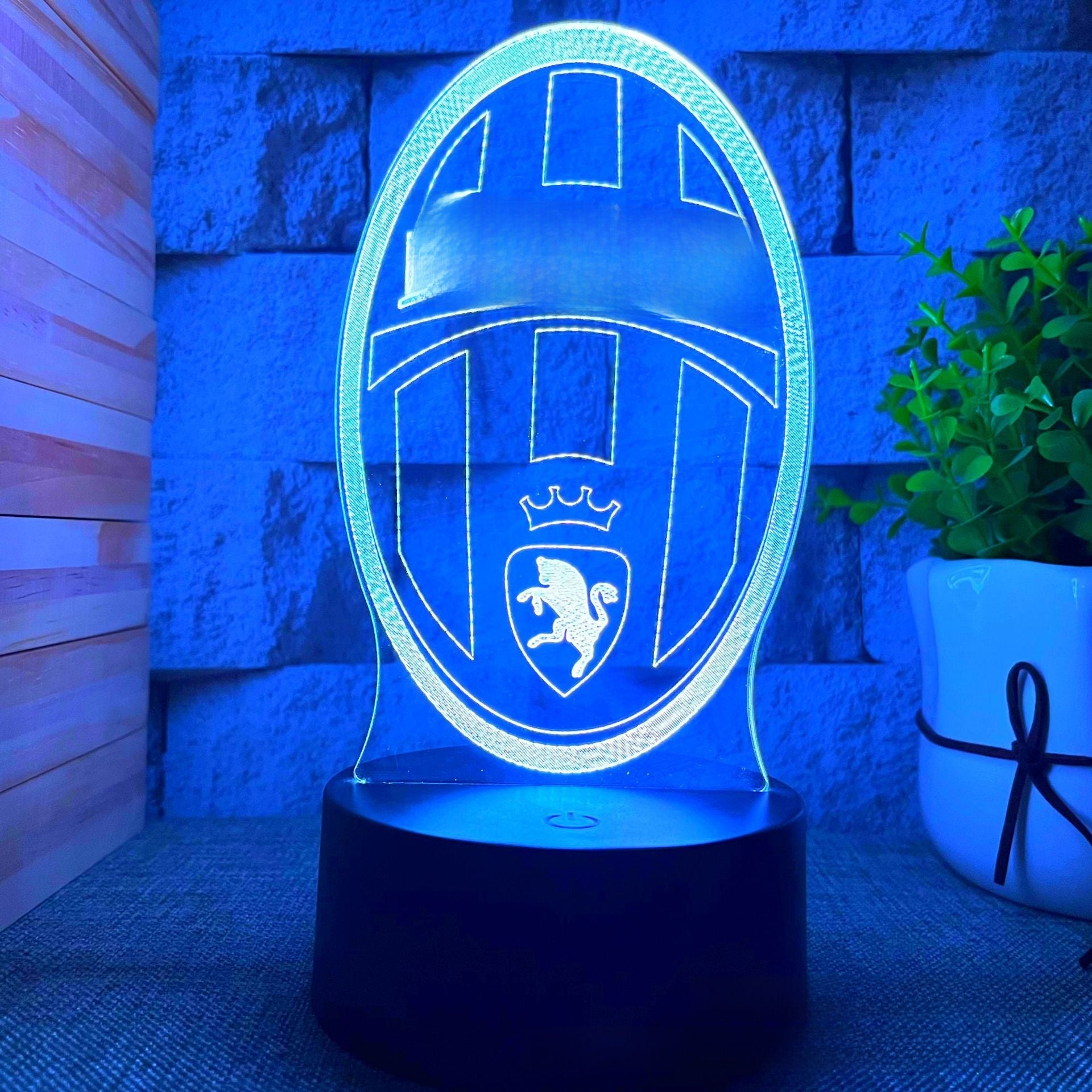3D nightlight Football Club team logo