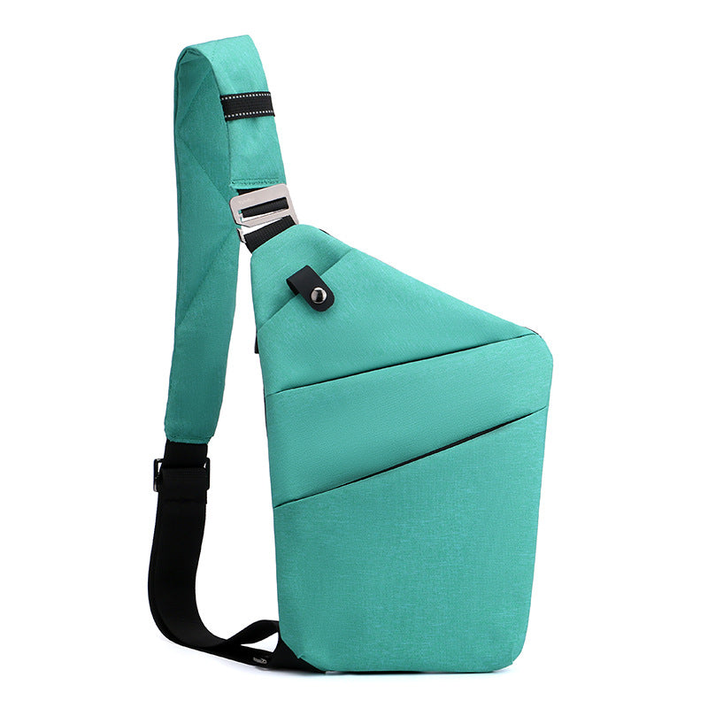 Crossbody Chest Bag with Anti-theft Design