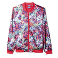 adidas Girls Originals S Rose Satin Jacket - Multicolor/White