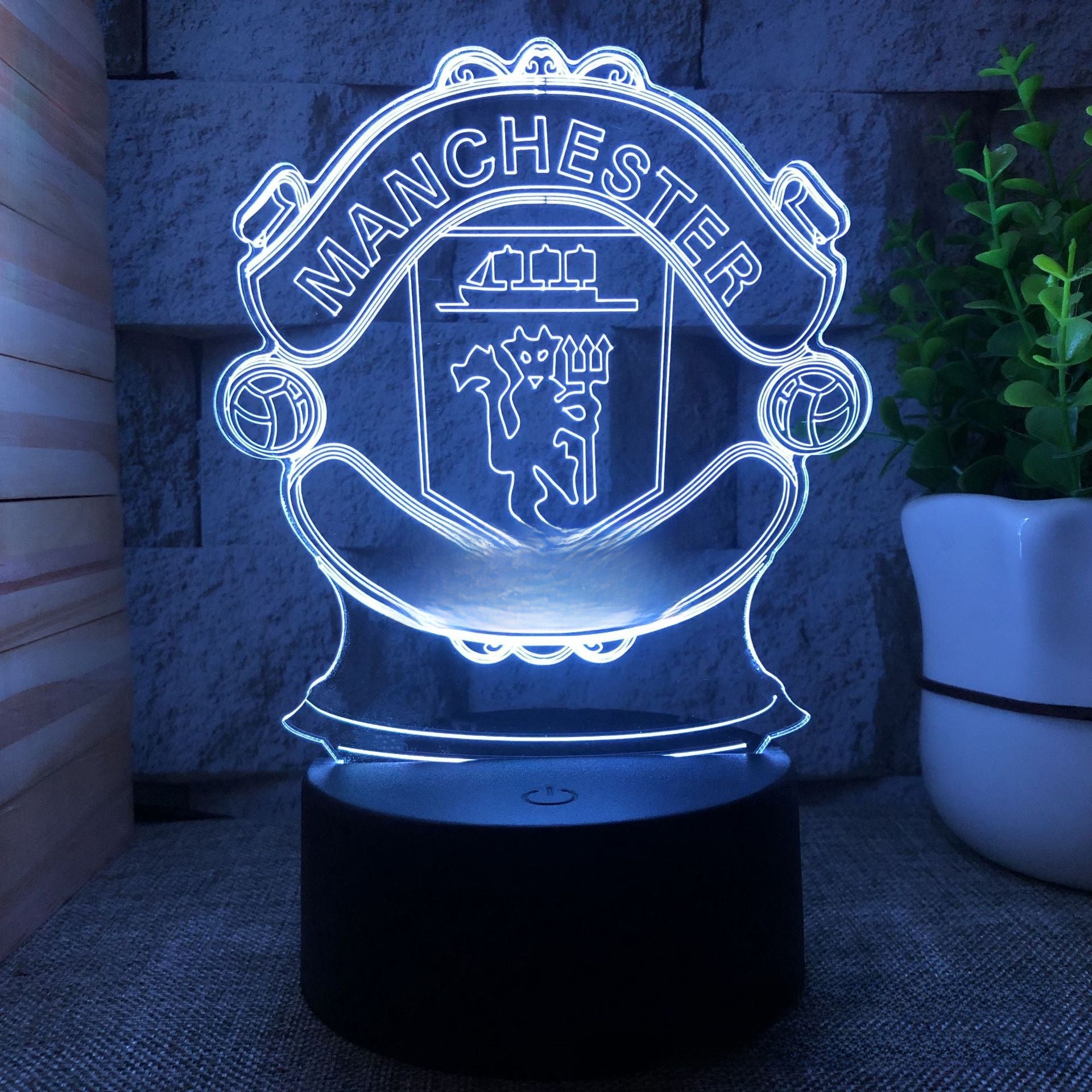 3D nightlight Football Club team logo