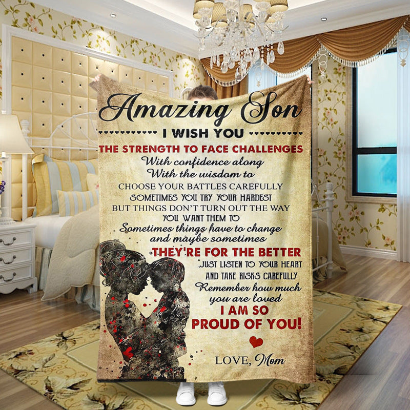 Autumn and Winter Sun-Sleeping Printed Rug