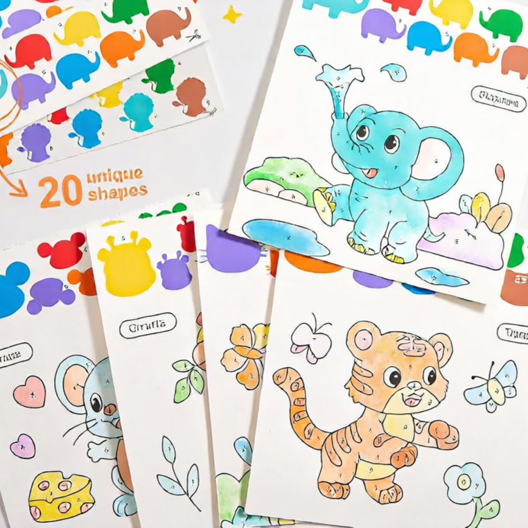 Kids Water Coloring Book