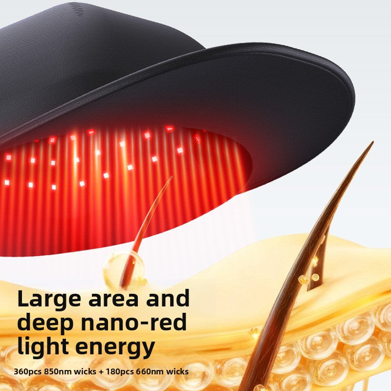 LED Hair Growth Therapy Cap with Red Light
